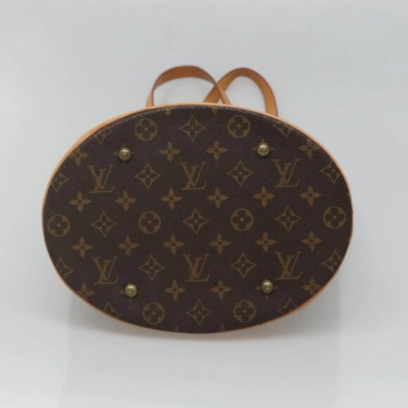 LOUIS VUITTON Monogram Bucket GM Shoulder Bag M42236 LV Auth 131231 - Picture 5 of 15